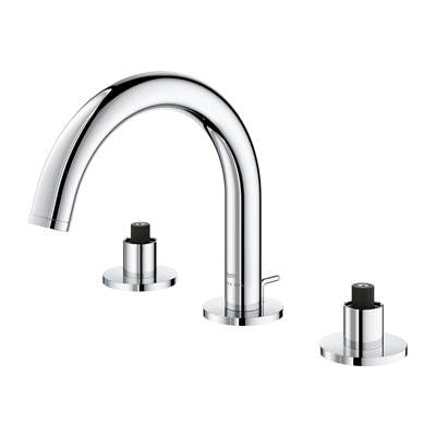 Grohe 20660000 - Atrio 8-Inch Widespread 2-Handle S-Size Bathroom Faucet Without Handles, 1.2 Gpm (4.5 L/Min)