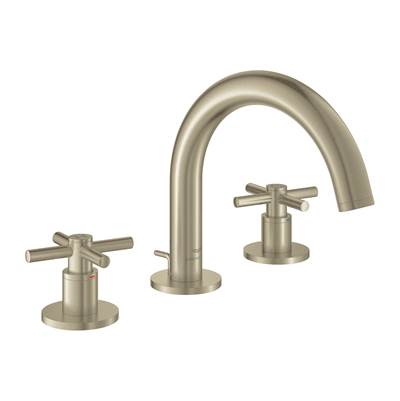 Grohe 20660EN0 - Atrio 8-Inch Widespread 2-Handle S-Size Bathroom Faucet Without Handles, 1.2 Gpm (4.5 L/Min)