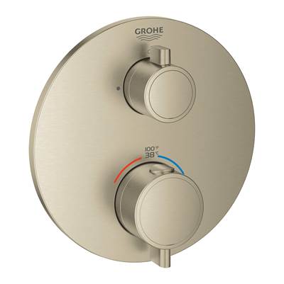 Grohe 24133EN0 - Dual Function 2-Handle Thermostatic Valve Trim