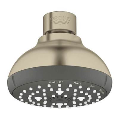 Grohe 26044EN1 - 100 Shower Head, 4 - 4 Sprays, 6.6 L/Min (1.75 Gpm)