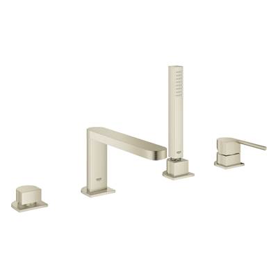 Grohe 29307EN3 - 4-Hole Single-Handle Deck Mount Roman Tub Faucet With 6.6 L/Min (1.75 Gpm) Hand Shower