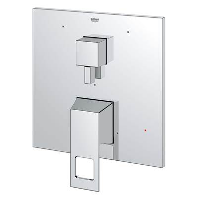 Grohe 29426000 - Eurocube Pressure Balance Valve Trim With 3-Way Diverter With Cartridge