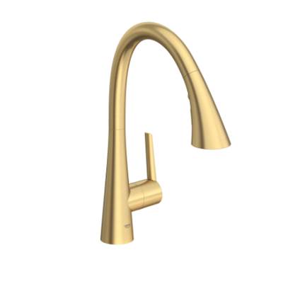 Grohe 32298GN3 - Single-Handle Pull Down Kitchen Faucet Triple Spray 6.6 L/Min (1.75 Gpm)