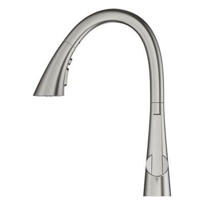 Grohe 32298DC3 - Single-Handle Pull Down Kitchen Faucet Triple Spray 6.6 L/Min (1.75 Gpm)