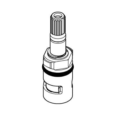 Grohe 48232000 - Headpart 3/8, 90°, Ceramic, Right