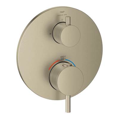 Grohe 24361EN0 - Dual Function 2-Handle Thermostatic Valve Trim