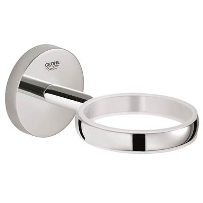 Grohe 40585001 - Baucosmopolitan Holder F.Glass/Soap