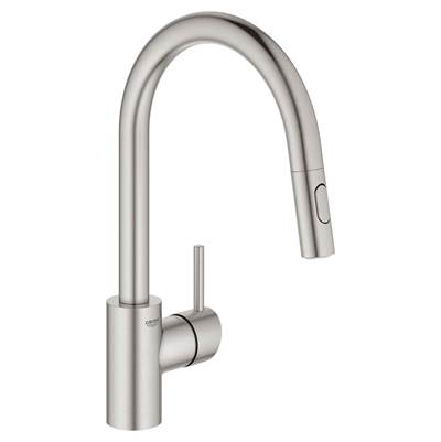 Grohe 32665DC3 - Single-Handle Pull Down Kitchen Faucet Dual Spray 6.6 L/Min (1.75 Gpm)