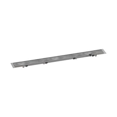Hansgrohe 56030001 - Raindrain Rock Trim Flex 27 5/8" Cut To Size And Tileable
