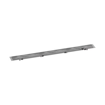 Hansgrohe 56031001 - Raindrain Rock Trim Flex 31 1/2" Cut To Size And Tileable