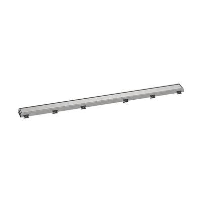 Hansgrohe 56041801 - Raindrain Match Trim Zero/ Tile 39 3/8" With Height Adjustab
