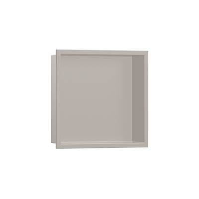 Hansgrohe 56061380 - Xtrastoris Original Wall Niche With Integrated Frame 12"X 12