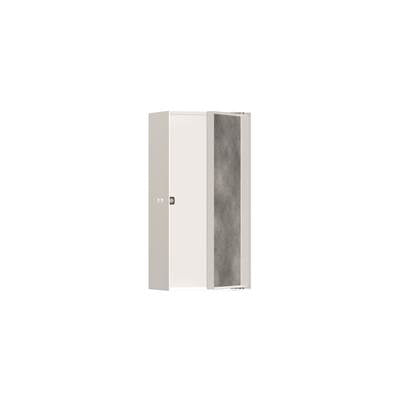 Hansgrohe 56082700 - Xtrastoris Rock Wall Niche With Tileable Door 12"X 6"X 4"