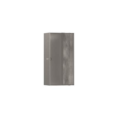 Hansgrohe 56082800 - Xtrastoris Rock Wall Niche With Tileable Door 12"X 6"X 4"
