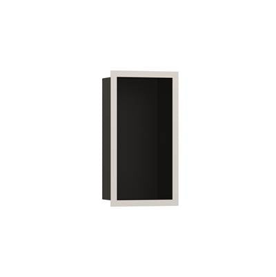 Hansgrohe 56095700 - Xtrastoris Individual Wall Niche Matte Black With Design Fra
