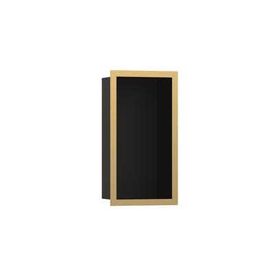 Hansgrohe 56095990 - Xtrastoris Individual Wall Niche Matte Black With Design Fra