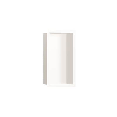 Hansgrohe 56096700 - Xtrastoris Individual Wall Niche Matte White With Design Fra