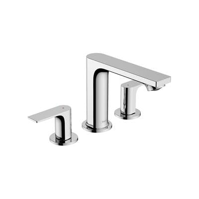 Hansgrohe 72532001 - Rebris E Widespread Faucet 110 With Pop-Up Drain, 1.2 Gpm