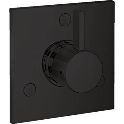 Hansgrohe 04880670 - Ecostat Diverter Trim Square Trio/Quattro In Matte Black