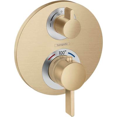 Hansgrohe 15758141 - Ecostat S Thermostatic Trim With Volume Control And Diverter
