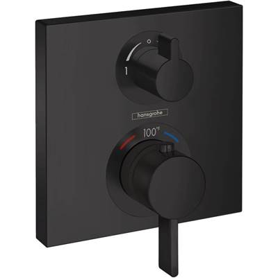Hansgrohe 15714671 - Ecostat Square Thermostatic Trim With Volume Control And Div