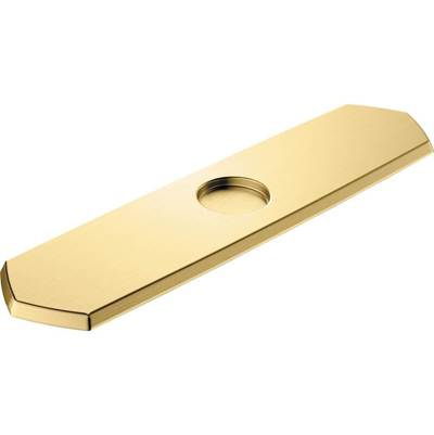 Hansgrohe 04856250 - Base Plate For Single-Hole Kitchen Faucets, 10"