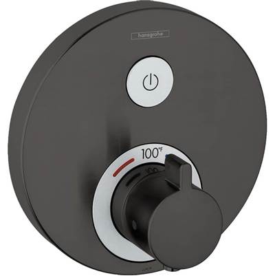 Hansgrohe 15744341 - Showerselect S Thermostatic Trim For 1 Function, Round