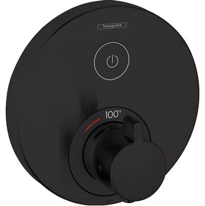 Hansgrohe 15744671 - Showerselect S Thermostatic Trim For 1 Function, Round