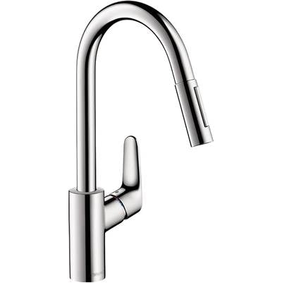 Hansgrohe 04920000 - Focus Higharc Kitchen Faucet, 2-Spray Pull-Down, 1.5 Gpm In