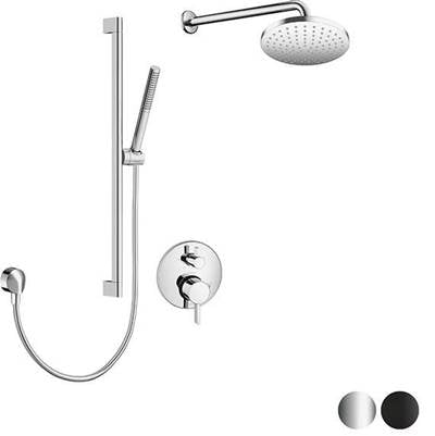 Hansgrohe SKH5 - Hansgrohe Ecostat Round Pressure Balance Shower Kit