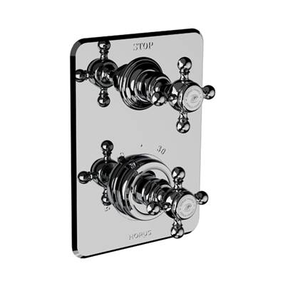 Horus 100.01.508CB - Horus Eloise Rectangular Thermostatic Trim, Cb