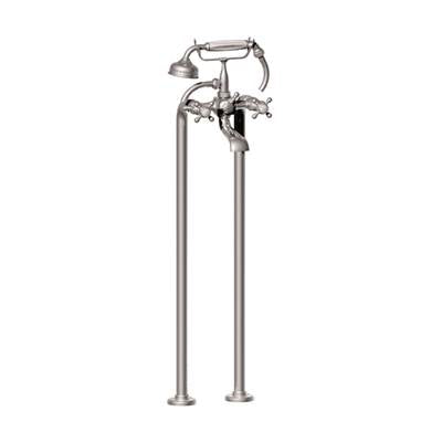 Horus 100.02.498PN - Horus Eloise Exposed Floor Mount Tub Filler, Pn
