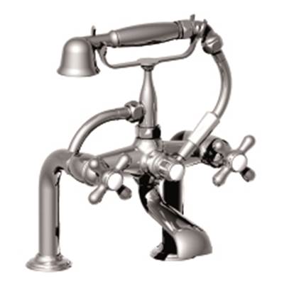 Horus 100.04.435PN - Horus Monroe Exposed Deck Mount Tub Filler, Pn