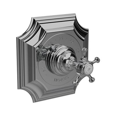 Horus 100.06.521GAB - Ho-Anthea 3/4'' Thermostatic Trim Plate, Cross, Gab