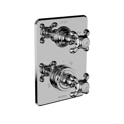 Horus 102.07.508AB - Nf-Rectangle Trim Plate 2 Function, Ab