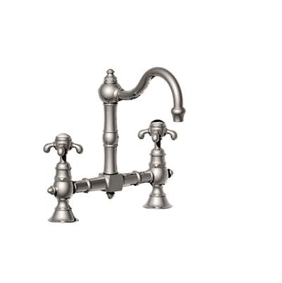 Horus 102.07.207PN - Horus Montmarte Two-Hole Bridge Faucet, Pn