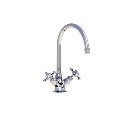 Horus 102.66.133GB - Horus St Germain Single Hole Gooseneck Kitchen Faucet, Gb