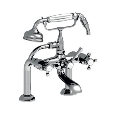 Horus 102.65.435PN - Horus Ascott Exposed Deck Mount Tub Set, Pn
