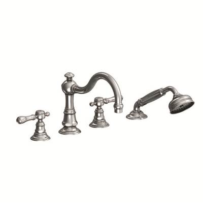 Horus 161.67.464PN - Horus St Germain 4-Hole Deck Tub Filler, Pn