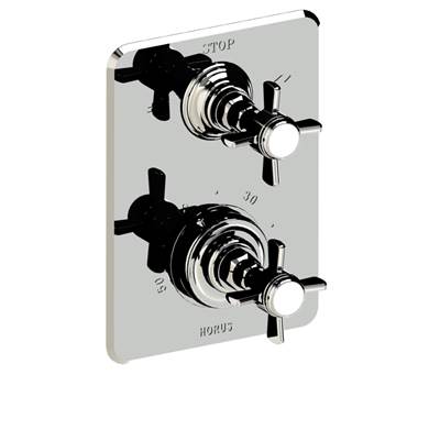 Horus 102.28.508PG - Horus Dover Rectangular Thermostatic Trim, Pg