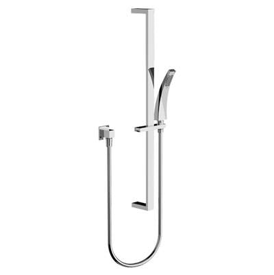 Horus 100.40.532GM - Horus New Wave Handshower And Sliding Wall Bar Set, Gun Metal