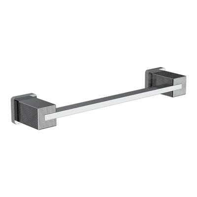 Horus 100.55.610BC - Horus Myriad 12'' Towel Rail, Black Chrome