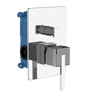 Horus 100.55.701BC - Horus Myriad Shower Mixer With Diverter, Black Chrome