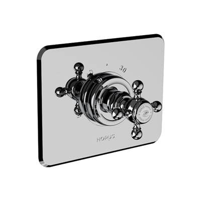 Horus 102.66.507BN - Horus St Germain Rectangular Thermostatic Trim, Bn