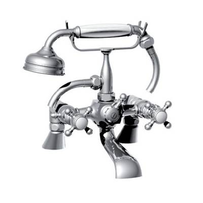 Horus 100.02.485MHPG - Horus Eloise Exposed Deck Mount Tub Filler, All Metal, Pg