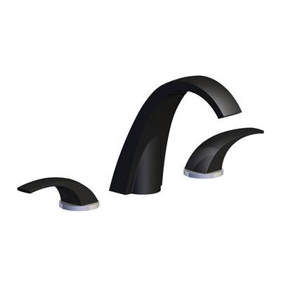 Horus 100.40.260BLPVD - Horus New Wave Widespread, Glossy Black Pvd