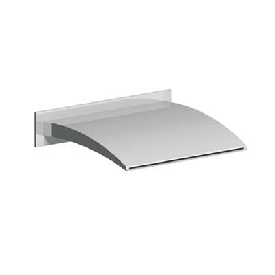 Horus 100.40.472CHPVD - Horus New Wave 9 1/2'' Cascading Tub Spout, Champagne Pvd