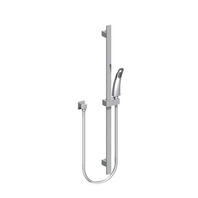 Horus 100.40.532PIPVD - Horus New Wave Handshower And Sliding Wall Bar Set, Pink Pvd