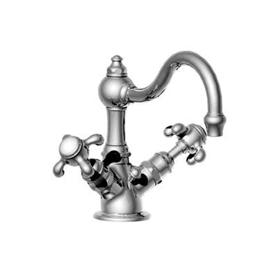 Horus 102.07.208MHPG - Horus Montmartre Single Hole 2 Handle Basin Mixer, All Metal, Pg