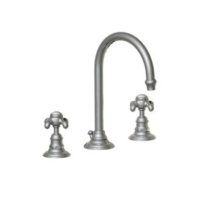 Horus 102.50.261MHGB - Horus Montmartre 3-Hole Gooseneck Faucet, All Metal, Gb